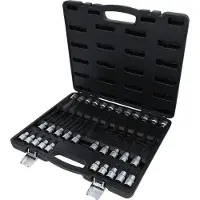 Ks Tools Juego de llaves de vaso , caja de almacenamiento, modelo 911.4550, acero cromo-vanadio, 20,0 mm, 5560 g