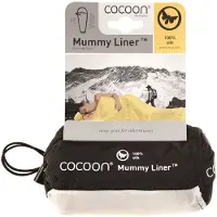 Cocoon - Sacos sábana - Soie Eco Mummy Natural Silk - Blanco