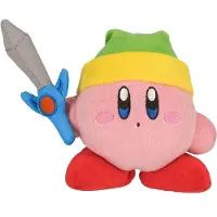 Super Mario Con Figura De Espada Kirby
