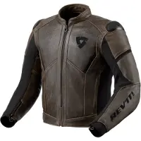REV'IT! Comb. Cuero Parallax Chaqueta Marrón 50 hombres
