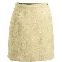 Colourful Rebel Trista Boucle High Waist Skirt Light Yellow Talla: L | Mini Faldas Outlet | Mujer | Amarillo