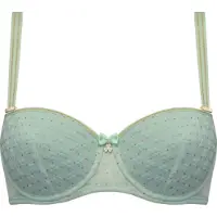 Marlies Dekkers Lucky Clover Green Clover Gold Balcony Bra Talla: 80B | Brasieres Outlet | Mujer | Verde