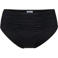 Seafolly - Collective Gathered Front Retro Pant - Parte inferior de bikini size 42, negro