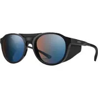 Smith - Gafas de sol - Venture Matte Black ChromaPop Glacier Photochromic Copper Blue Mirror - Negro