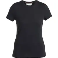 Icebreaker - Women's Merino 150 Tech Lite III S/S Tee - Camiseta de merino size L, negro