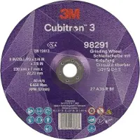 3M Disco de desbaste Cubitron 3 125x7x22mm T27
