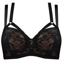 Marlies Dekkers Taboo Black And Sand Balcony Bra Talla: 80C | Brasieres Outlet | Mujer | Negro
