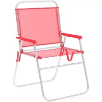 Marbueno Summer Silla Plegable Fija De Aluminio 52x56x80 Cm