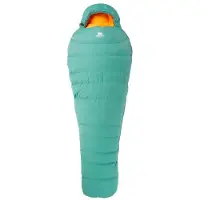 Mountain Equipment - Women's Glacier 300 - Saco de dormir de plumas size Long - Body Size: 185 cm, sage