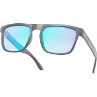 MowMow Gafas de sol deportivas 'Thor Sunglasses - Polarized - Men - Women - Black' azul claro