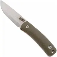 Knafs Co. Lulu -00231 Stonewashed CPM MagnaCut, Green Canvas Micarta, cuchillo fijo