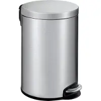 EKO Serene Cubo de basura (12 litros, acero inoxidable mate)