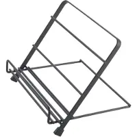 Metaltex 352918000, estante para libros de cocina Tokyo LAVA, color negro mate