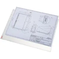 Leitz funda transparente A3 horizontal 11 agujeros 90 micras (50 unidades)