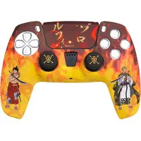 Fr-Tec Carcasa Y Agarres Personalizados De One Piece Fire Para Mando De Ps5 Mando De Ps4