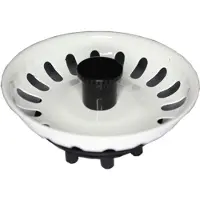 EDM Filtro para fregadero 01705, marca Teka, color blanco, fabricado en plástico, con un diámetro de 7,7 cm