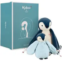 Kaloo Peluche De Pingüino Azul Abrazable