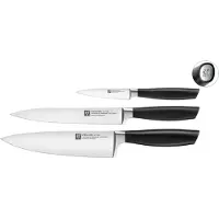 ZWILLING All Star 1022956, Juego de 3 cuchillos, plata