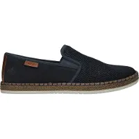 Rieker Zapatillas de casa 'Slipper Herren B5265 14 Kunststoff (Synthetik) in blau' azul
