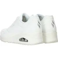 SKECHERS Zapatos con cordón 'Uno - Stand On Air' blanco