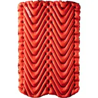Klymit - Insulated Double V - Esterilla aislante size Double - 188 x 119 cm, rojo