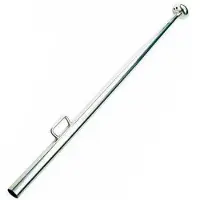 Talamex , mástil de señalización, acero inoxidable Aisi 316, color gris, 90 cm