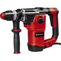 Einhell Taladro percutor TE-RH 32-1600 4F (color negro/gris, 1600 vatios, con caja de herramientas)