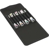Wera 8740B HF Imperial 1Zyklop, juego de 3 puntas, soporte para vasos hexagonales interiores