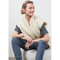 DIDI Sleeveless Kimono Romy Oyster White Talla: 46-48 | Chaquetas Outlet | Mujer | Blanco