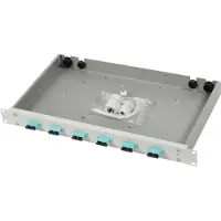 Telegärtner Caja de empalmes Karl Gärtner con conectores 12LCD PhBz, color turquesa, 1HE, modelo TNSB-B (H02030A0659)