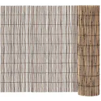 vidaXL Valla para jardín, 1000 x 80 cm, de caña