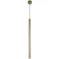 Light Prestige Lámpara colgante Lungo, 1 foco G9, color dorado, modelo LP-894/1P, marca