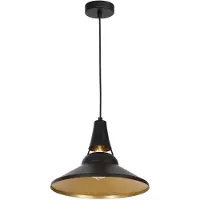 Luminex Lámpara colgante Sool, rojo oscuro, longitud 95 cm, 5 luces, metal, E27