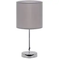 Strühm Lámpara de mesa gris, 40W, modelo AGNES, casquillo E14, marca Ideus, referencia 03147
