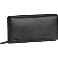 Aunts & uncles Norwegians Vilde Cartera Bloqueo RFID Piel natural 19 cm negro