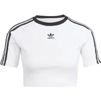 Adidas Originals 3-stripes Baby T-shirt Talla: L | Tops Deportivos Outlet | Mujer