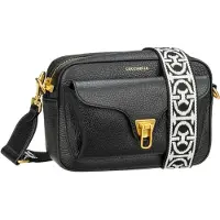 Coccinelle Bolso de hombro 'Beat Soft Ribbon Crossbody bag' negro