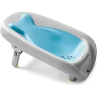 Skip Hop Moby Recline &amp; Rinse Bañera Azul