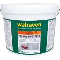 Walraven Mortero ignífugo Pacifyre FPM de , en polvo (clase A1 o MG III), 15 kg