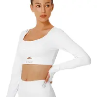 Yeaz Camiseta funcional 'Horizon' blanco