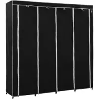 vidaXL Armario con 4 compartimentos, color , 175 x 45 x 170 cm