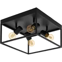 Eglo SILENTINA, con 4 bombillas, casquillo E27, grado de protección IP20, color