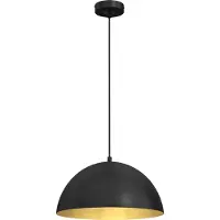 Eko-Light BETA MLP7896, lámpara de techo colgante, color negro/dorado