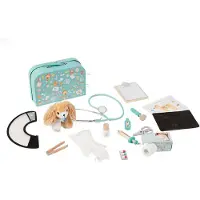 Eurekakids Maletín Profesional De Juguete Con 14 Accesorios-veterinario