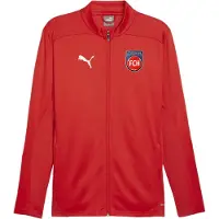 Puma Chaqueta de chándal azul real / arándano / blanco
