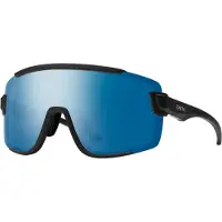Smith - Gafas de sol - Wildcat Matte Black ChromaPop Polarized Blue Mirror - Negro