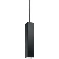 Ideal Lux Lámpara colgante moderna, diseño minimalista, metal , 1 foco GU10, 7W, 3000K, luz cálida