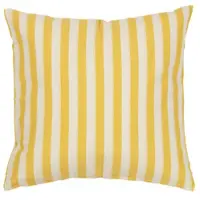 Broste Copenhagen Fundas de cojines CLEO - Amarillo - 50x50 cm