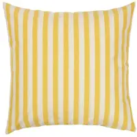 Broste Copenhagen Fundas de cojines CLEO - Amarillo - 60x60 cm
