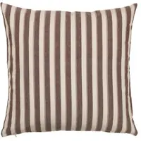 Broste Copenhagen Fundas de cojines CLEO - Burdeo - 60x60 cm